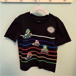 Mario Kart Black T-Shirt